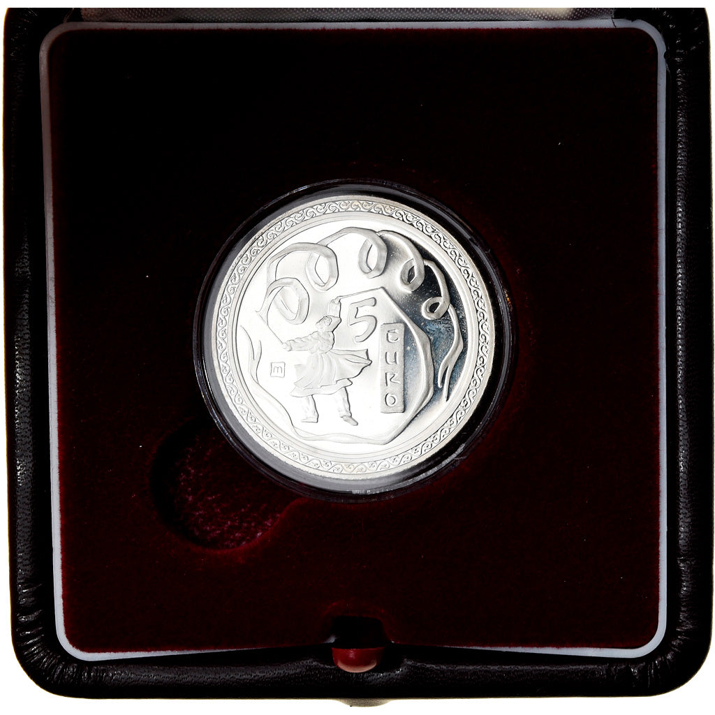 San Marino, 5 Euro, 2008, Rome, FDC, Plata, KM:513