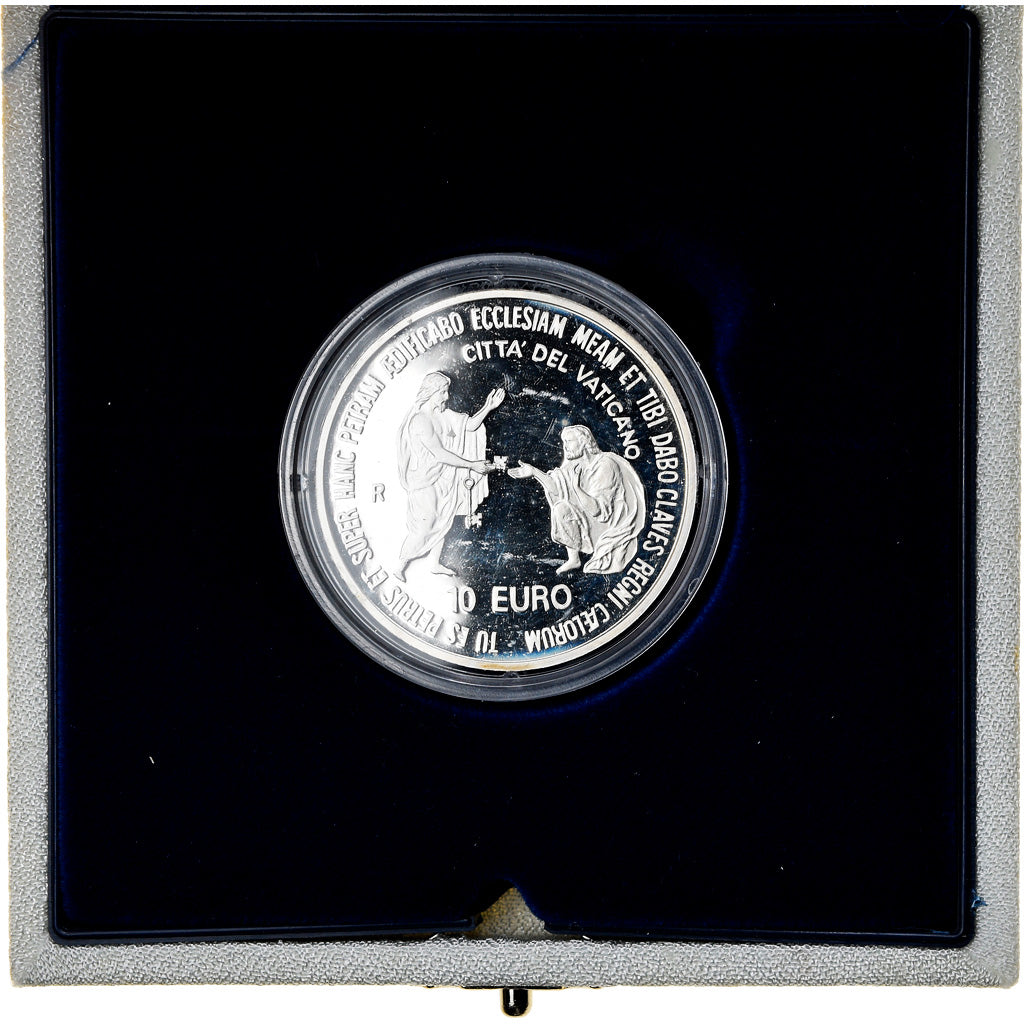 VATICAN CITY, 10 Euro, Jean-Paul II, 2003, Rome, MS(65-70), Silver, KM:355