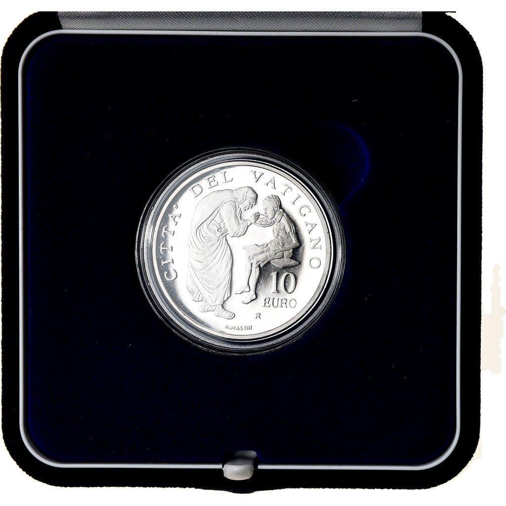 Vatikan, Pape Benoit XVI, 10 Euro, Journée mondiale de la Paix, 2007, Rome