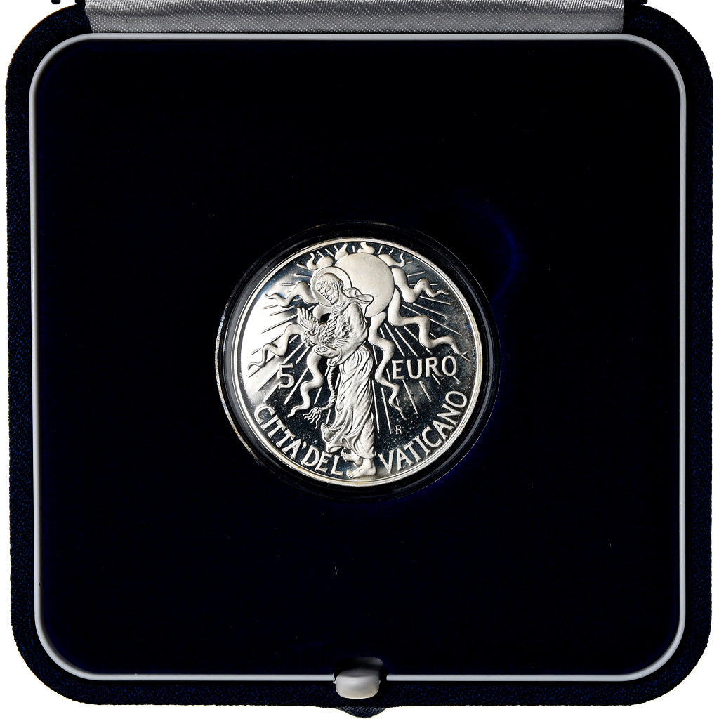 Watykan, Pape Benoit XVI, 5 Euro, Journée mondiale de la Paix, 2007, Rome