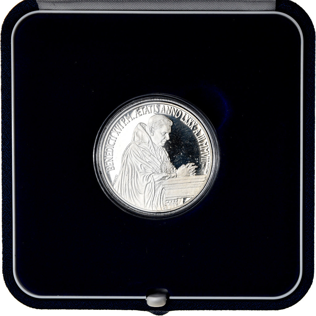 Watykan, Pape Benoit XVI, 5 Euro, Journée mondiale de la Paix, 2007, Rome