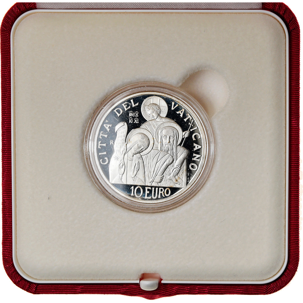 Vaticano, Pape Benoit XVI, 10 Euro, Journée mondiale de la Paix, 2008, FDC