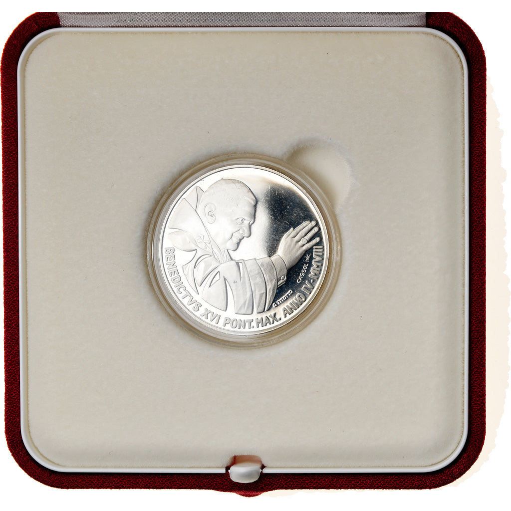 Vatican, Pape Benoit XVI, 5 Euro, Journée de la jeunesse, 2008, MS(65-70)