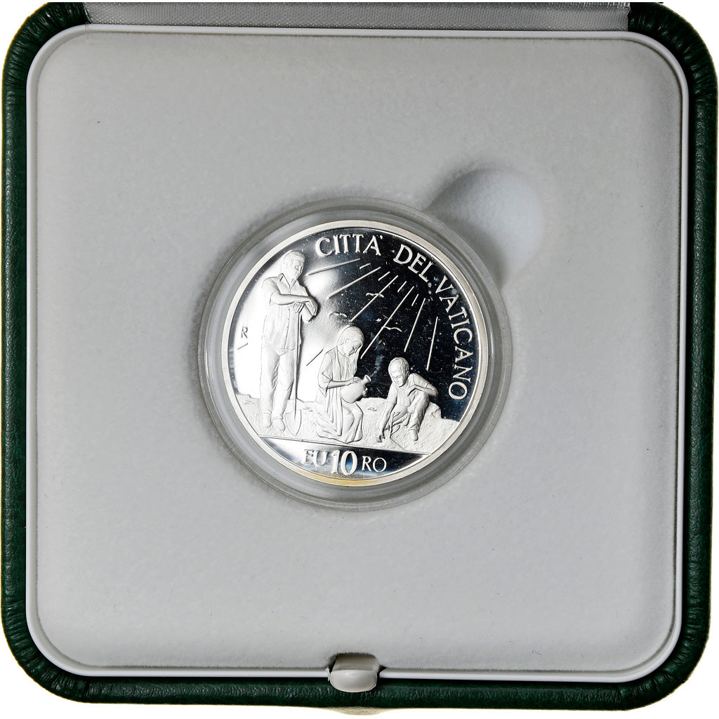 Vatican, Pape Benoit XVI, 10 Euro, Journée mondiale de la Paix, 2010