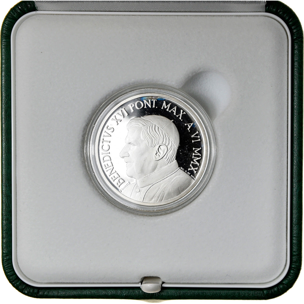 Vatican, Pape Benoit XVI, 10 Euro, Journée mondiale de la Paix, 2010