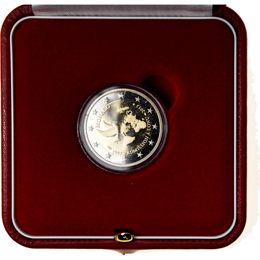 Monaco, 2 Euro, 2013, FDC, Bi-metallico
