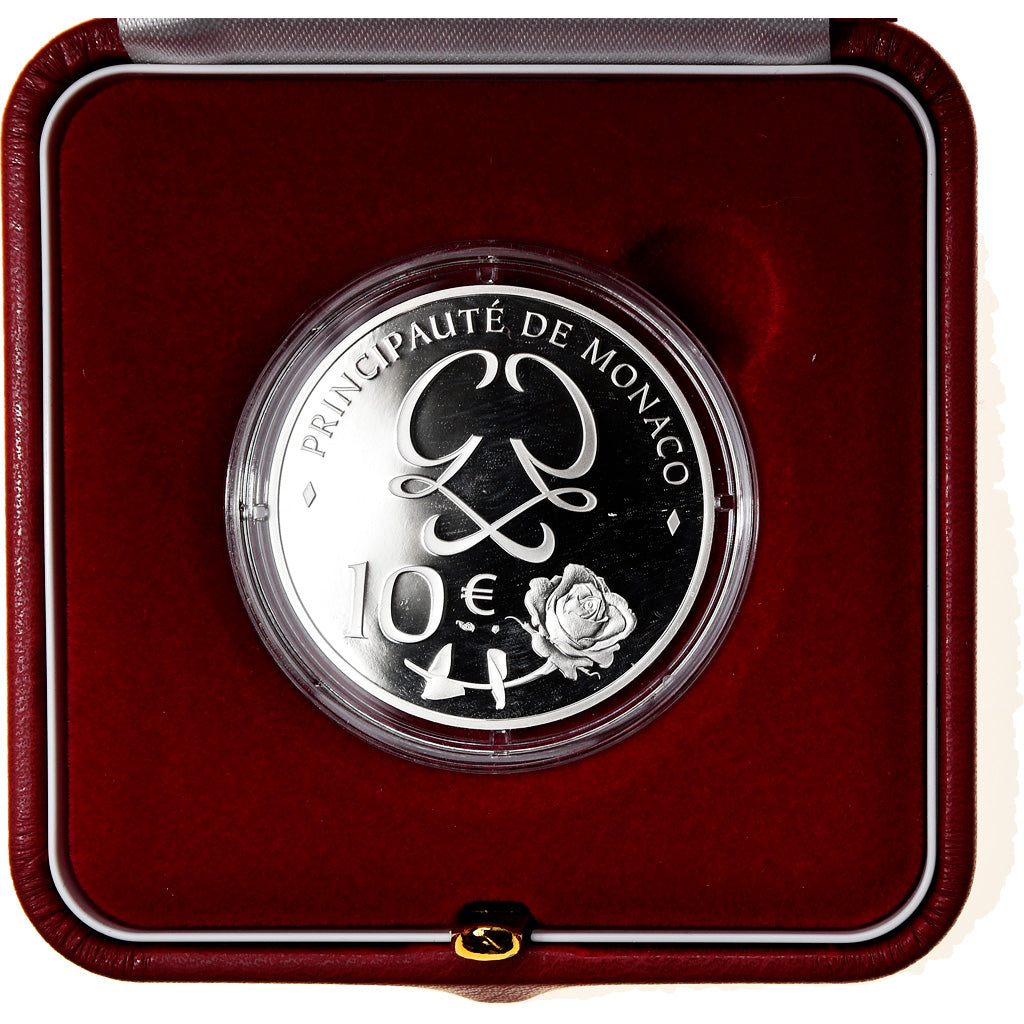 Monaco, 10 Euro, Princesse Grace, 2019, MS(65-70), Srebro