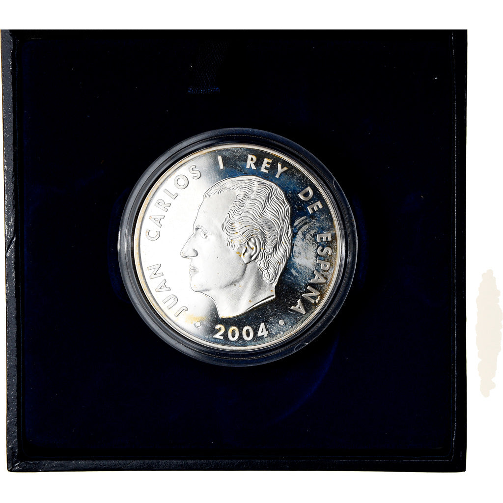 Spanien, 10 Euro, 2004, Madrid, Proof, STGL, Silber, KM:1099