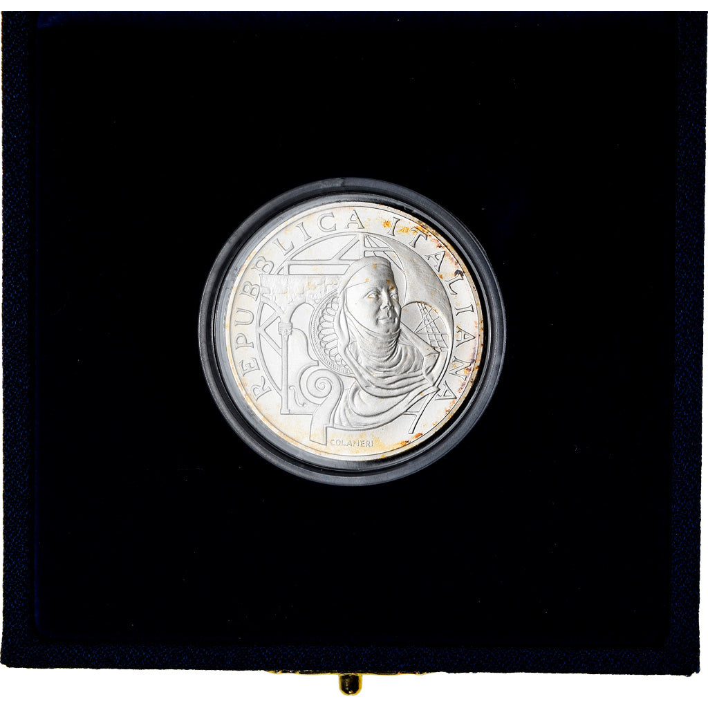 Italia, 10 Euro, City of Genoa, 2004, Rome, FDC, Argento, KM:240