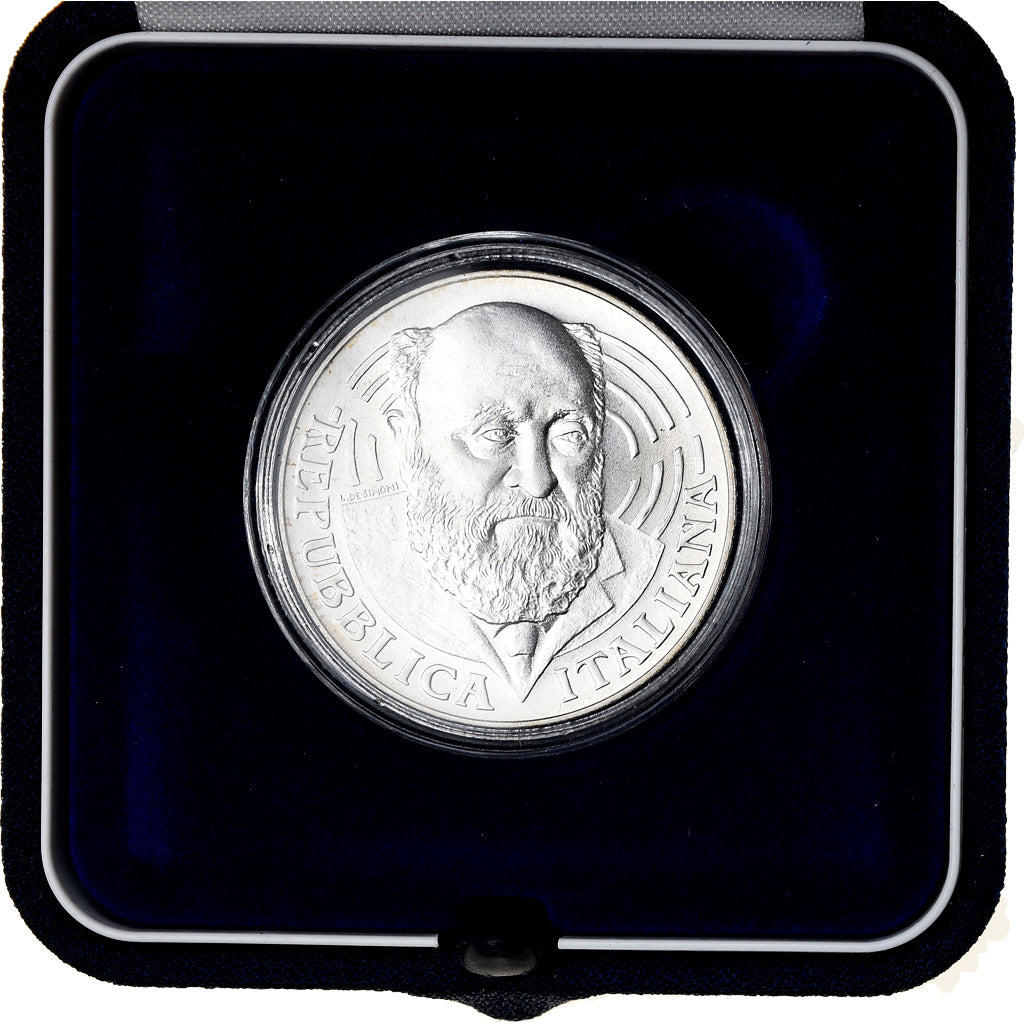 Italy, 5 Euro, Altiero Spinelli, 2007, MS(65-70), Silver