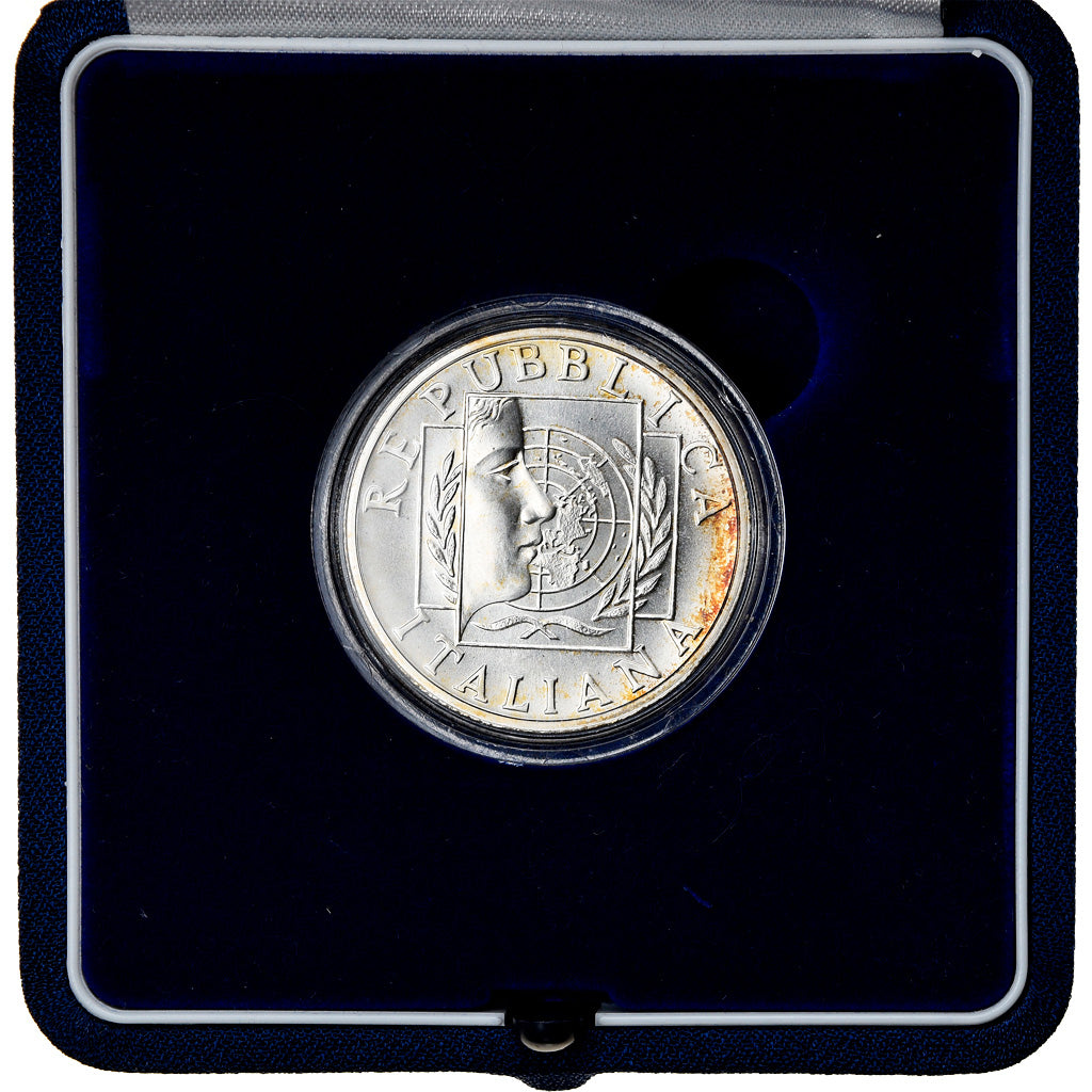 Italy, 10 Euro, ONU, 2005, MS(65-70), Silver, KM:268
