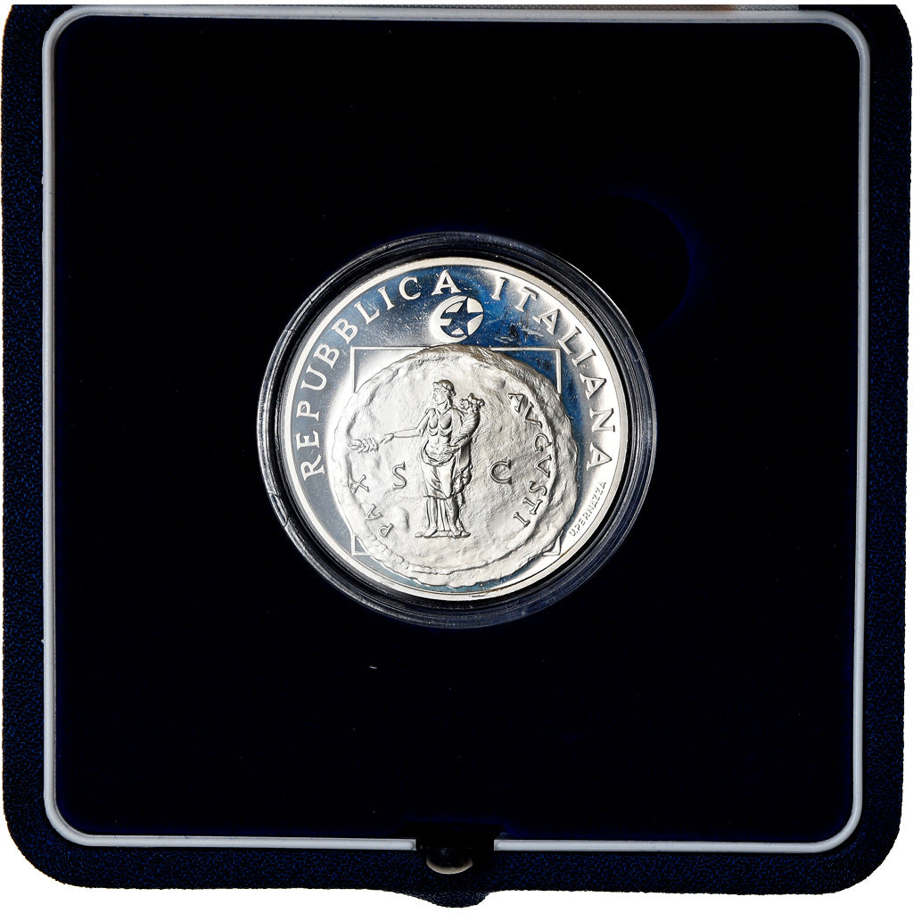 Itália, 10 Euro, Peace and Freedom In Europe, 2005, MS(65-70), Prata, KM:271