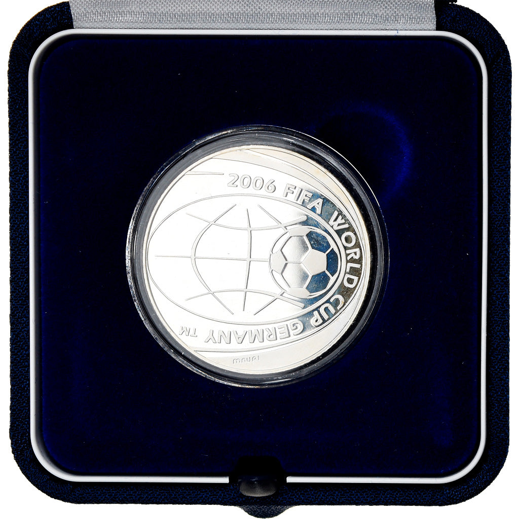 Italia, 5 Euro, FIFA World Cup 12, 2006, Rome, FDC, Argento, KM:282