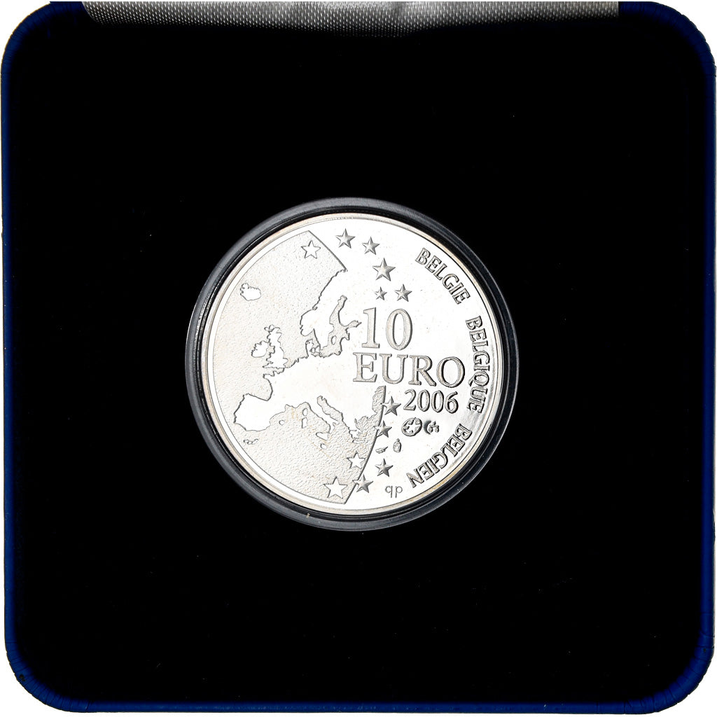 Belgio, 10 Euro, Justus Lipsius, 2006, Proof, FDC, Argento, KM:255