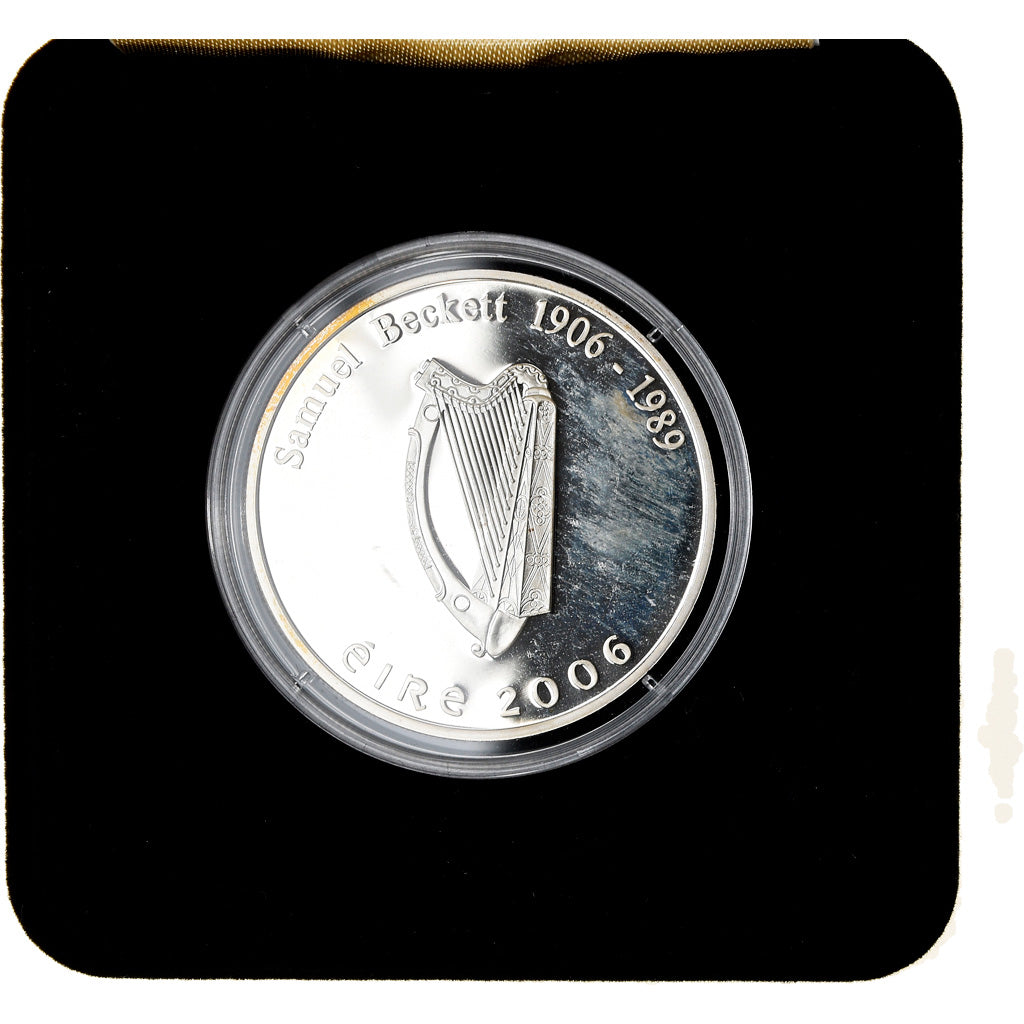 IRELAND REPUBLIC, 10 Euro, Samuel Beckett, 2006, B.H. Mayer, Proof, MS(65-70)