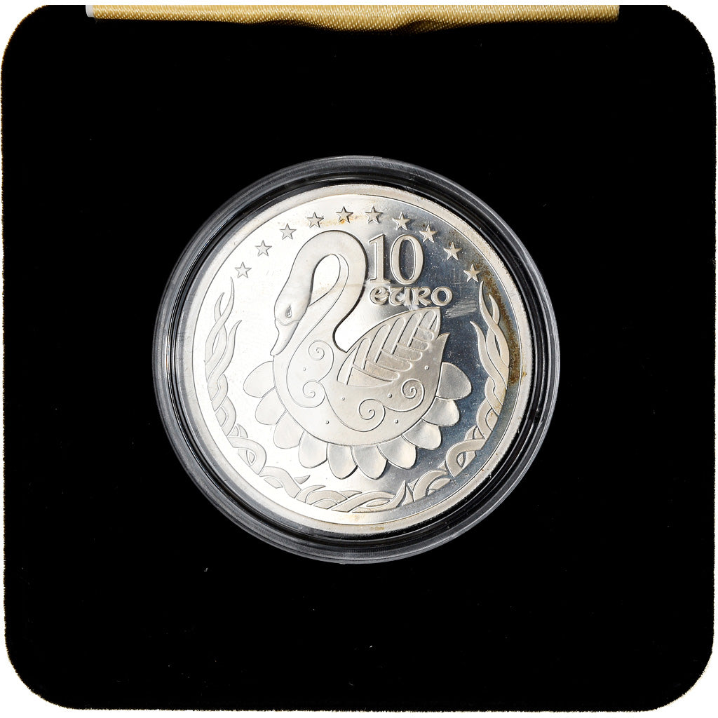 IRELAND REPUBLIC, 10 Euro, 2004, Paris, Proof, MS(65-70), Silver, KM:42
