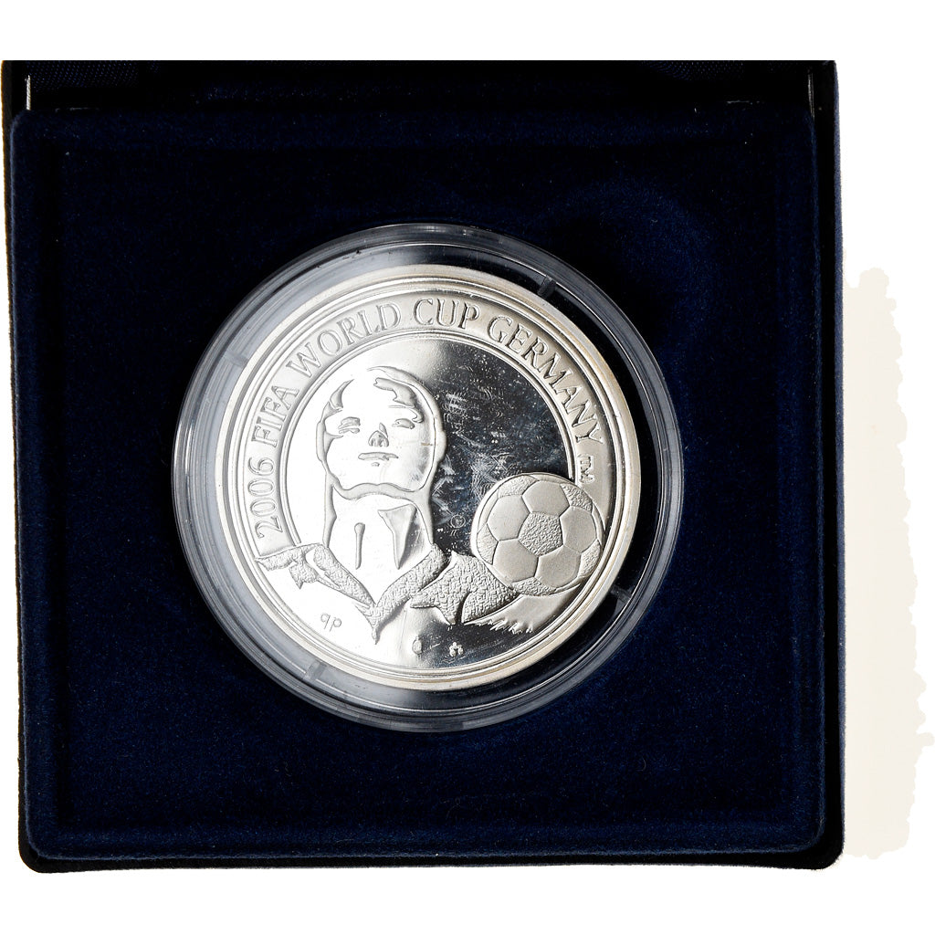 Belgium, 20 Euro, FIFA World Cup in Germany, 2005, MS(65-70), Silver, KM:254