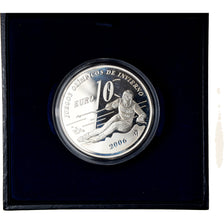 Spain, 10 Euro, Jeux olympiques de Turin, 2005, MS(65-70), Silver