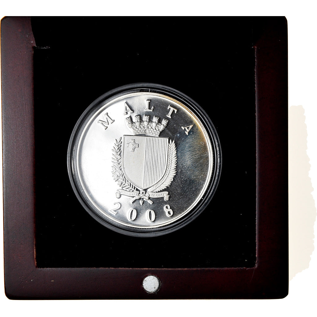 Malta, 10 Euro, 2008, Paris, Proof, MS(65-70), Silver, KM:136