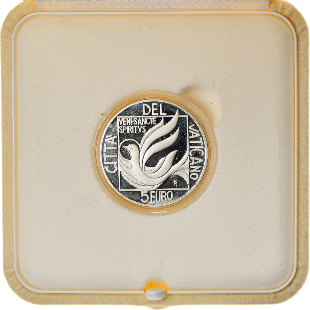 Vaticano, 5 Euro, Siège Vacant, 2005, Rome, FDC, Argento