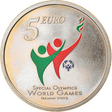 IRELAND REPUBLIC, 5 Euro, 2003, Sandyford, MS(63), Copper-nickel, KM:40