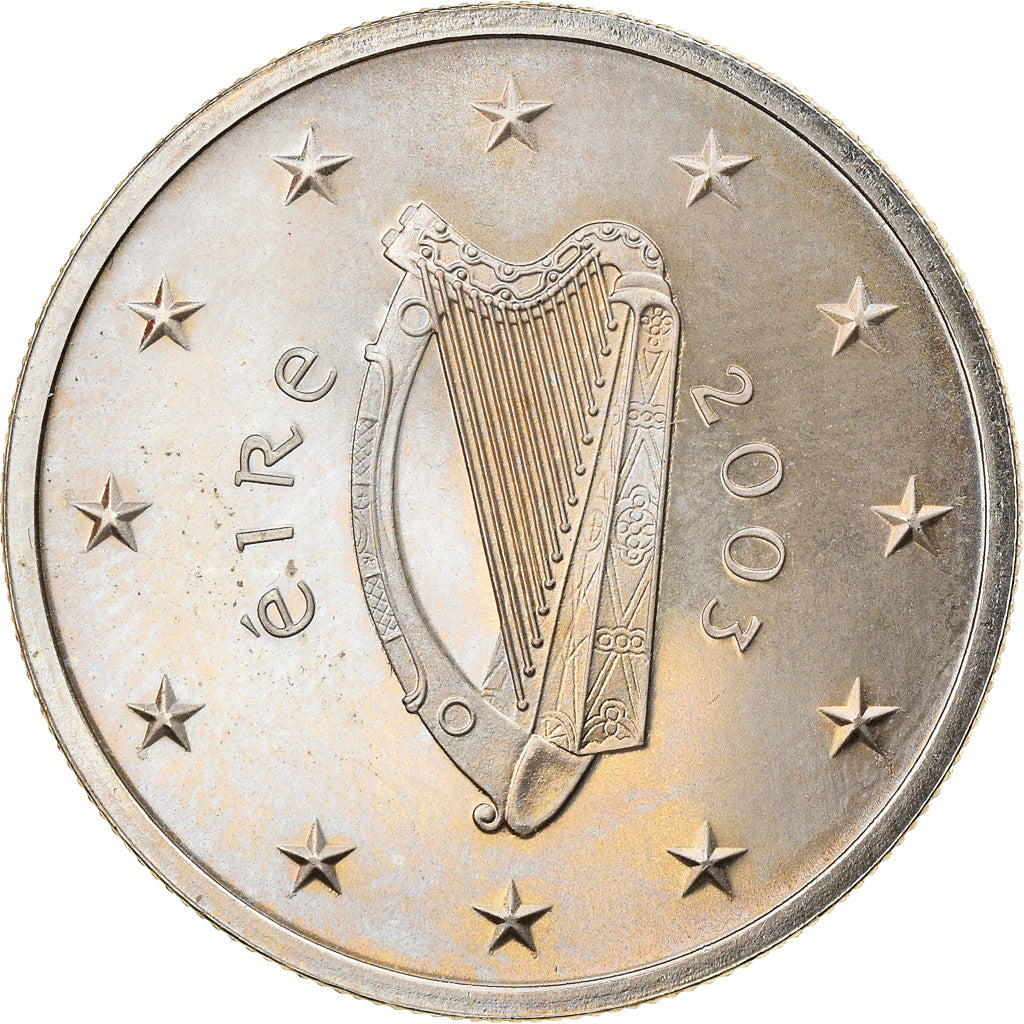 IRELAND REPUBLIC, 5 Euro, 2003, Sandyford, MS(63), Copper-nickel, KM:40