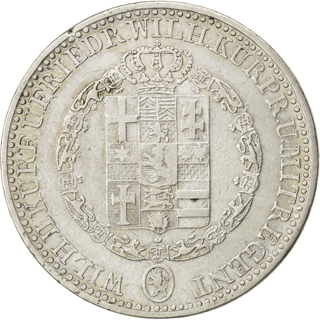 Germania, Thaler, 1837, BB, Argento, KM:587