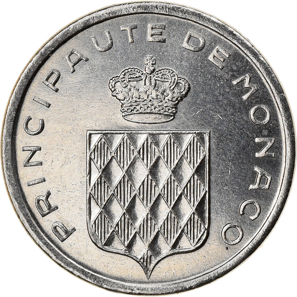 Monnaie, Monaco, Rainier III, Centime, 1978, SUP, Stainless Steel, Gadoury:MC