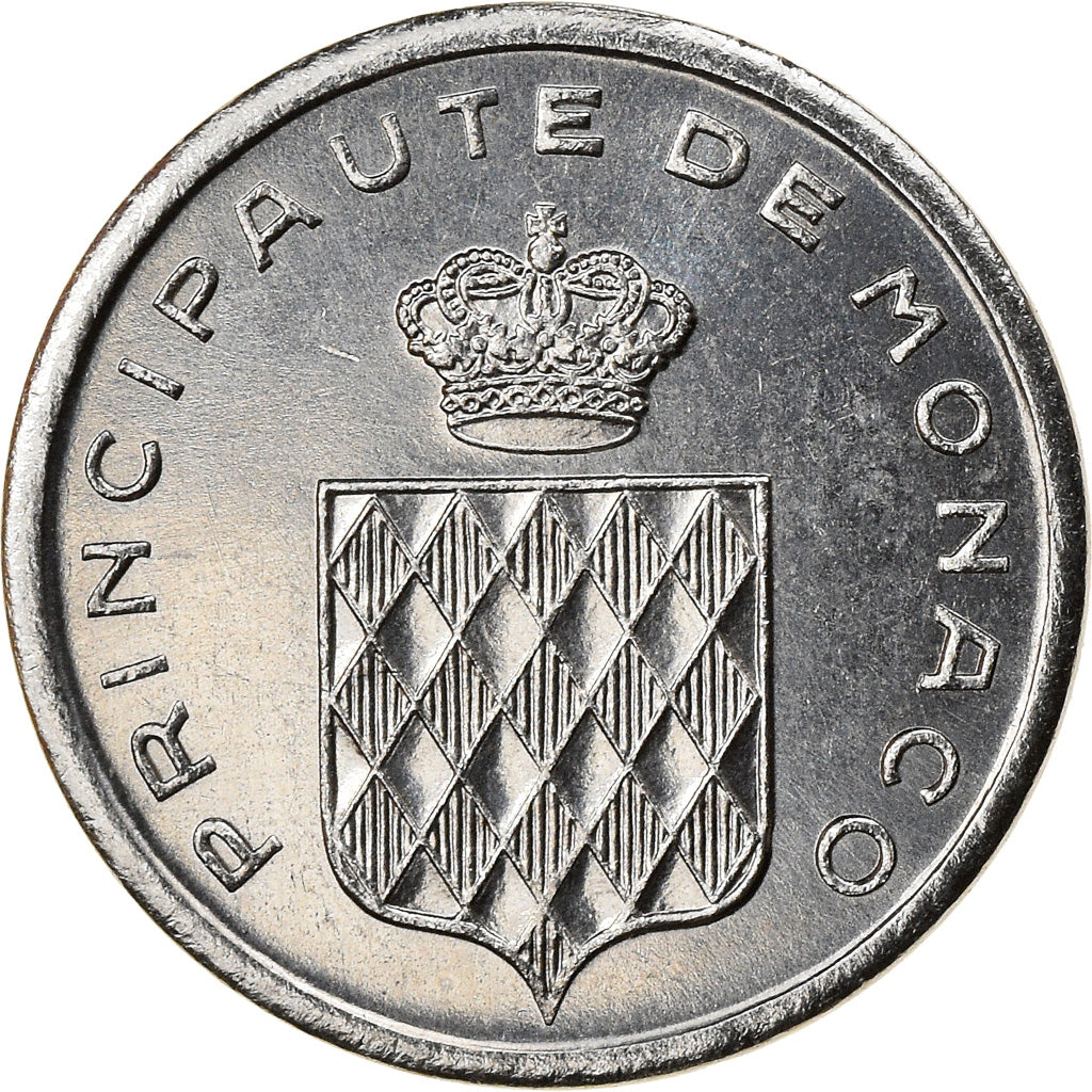 Coin, Monaco, Rainier III, Centime, 1978, AU(55-58), Stainless Steel, KM:155