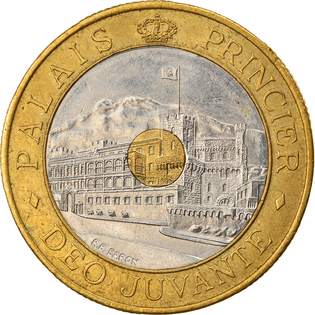 Moneta, Monaco, Rainier III, 20 Francs, 1992, BB, Tri-metallico, KM:165