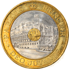 Coin, Monaco, Rainier III, 20 Francs, 1992, EF(40-45), Tri-Metallic, KM:165
