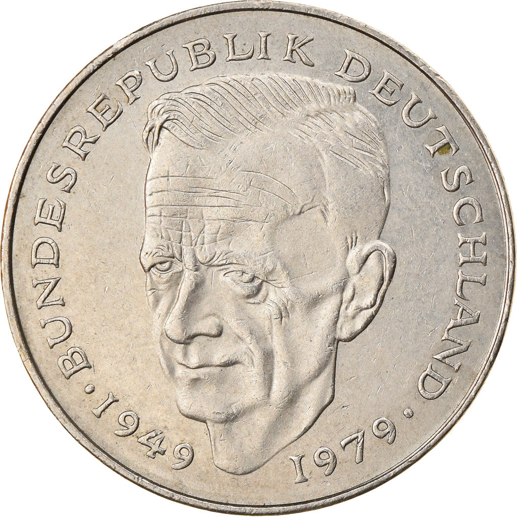 Coin, GERMANY - FEDERAL REPUBLIC, 2 Mark, 1979, Hambourg, EF(40-45)