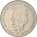 Moneta, GERMANIA - REPUBBLICA FEDERALE, 2 Mark, 1980, Karlsruhe, BB, Nichel