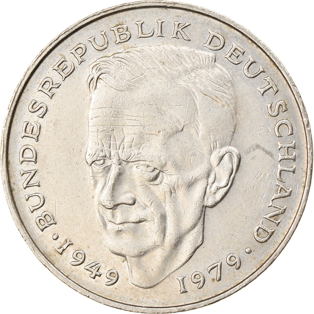 Münze, Bundesrepublik Deutschland, 2 Mark, 1981, Stuttgart, SS, Copper-Nickel