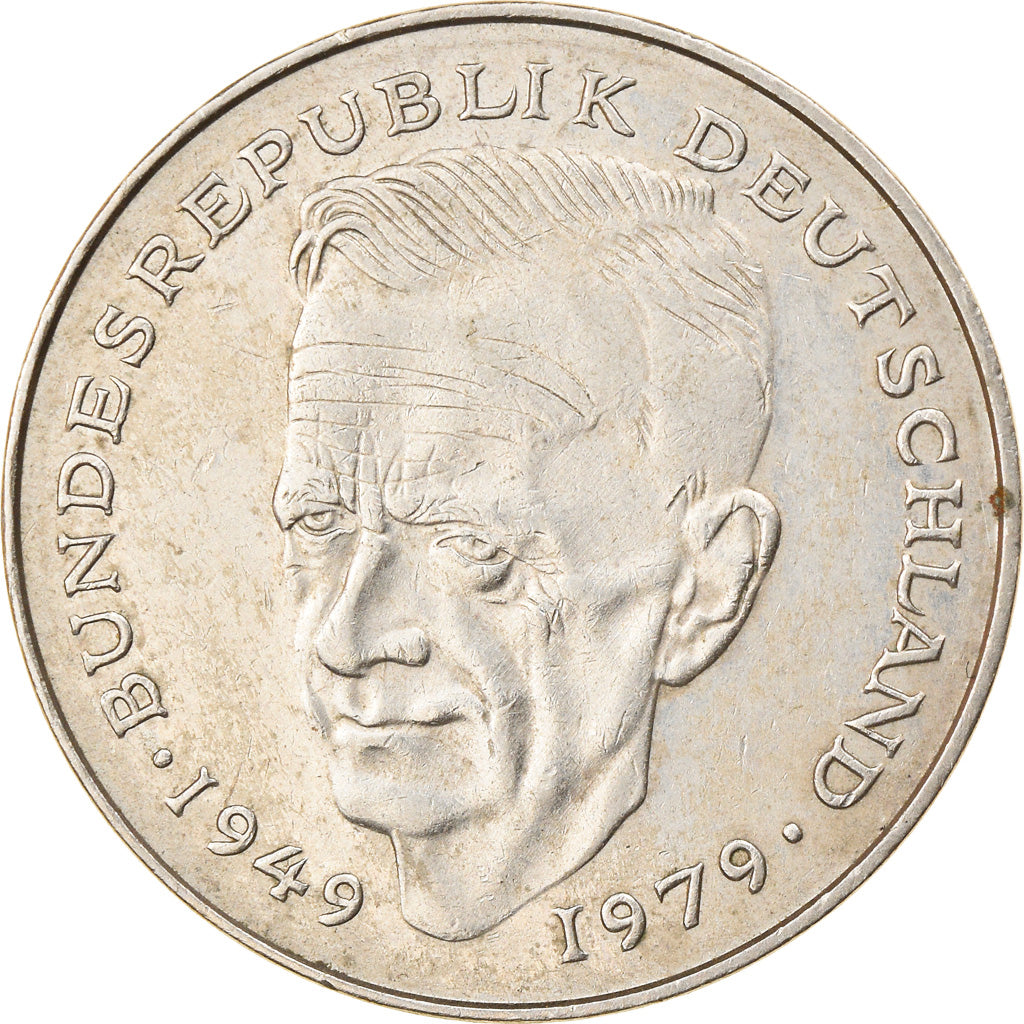 Coin, GERMANY - FEDERAL REPUBLIC, 2 Mark, 1981, Karlsruhe, EF(40-45)