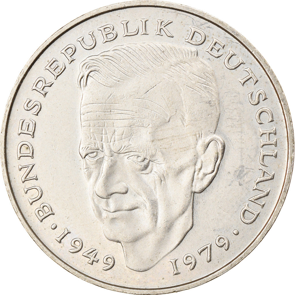 Coin, GERMANY - FEDERAL REPUBLIC, 2 Mark, 1982, Stuttgart, EF(40-45)