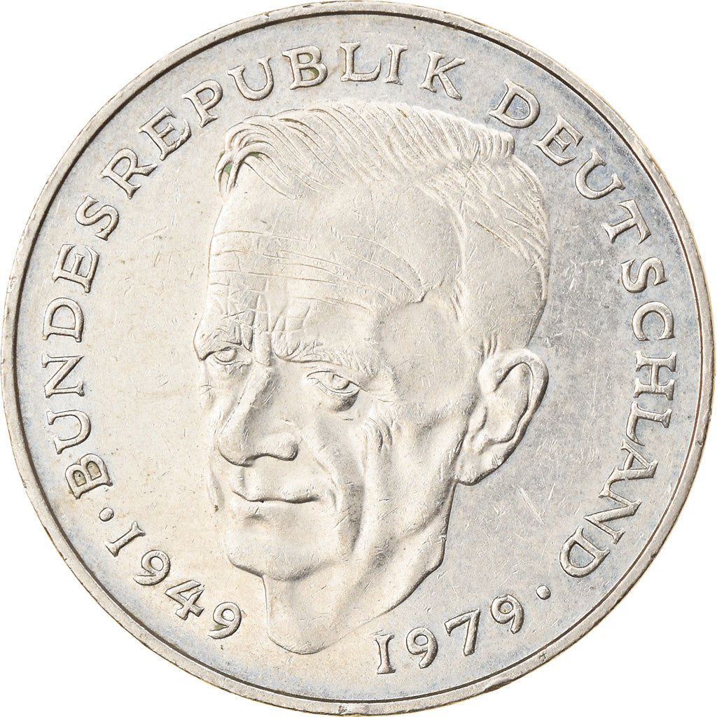 Moneta, GERMANIA - REPUBBLICA FEDERALE, 2 Mark, 1985, Munich, BB, Nichel