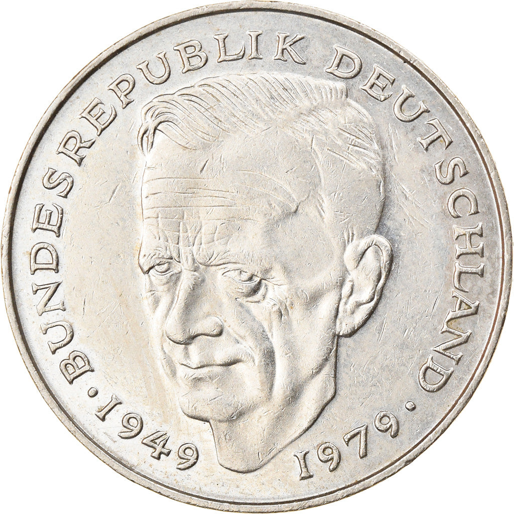 Coin, GERMANY - FEDERAL REPUBLIC, 2 Mark, 1986, Karlsruhe, EF(40-45)