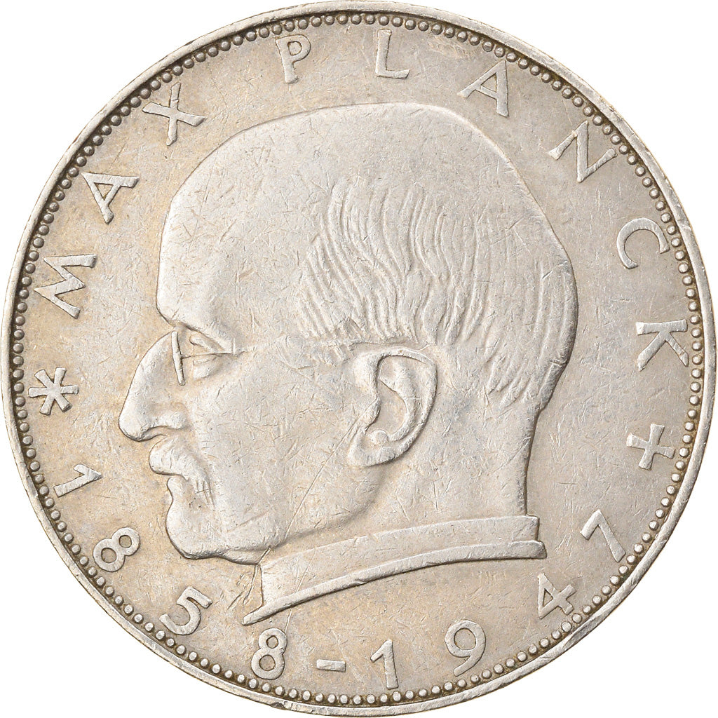 Moneta, GERMANIA - REPUBBLICA FEDERALE, 2 Mark, 1958, Karlsruhe, BB