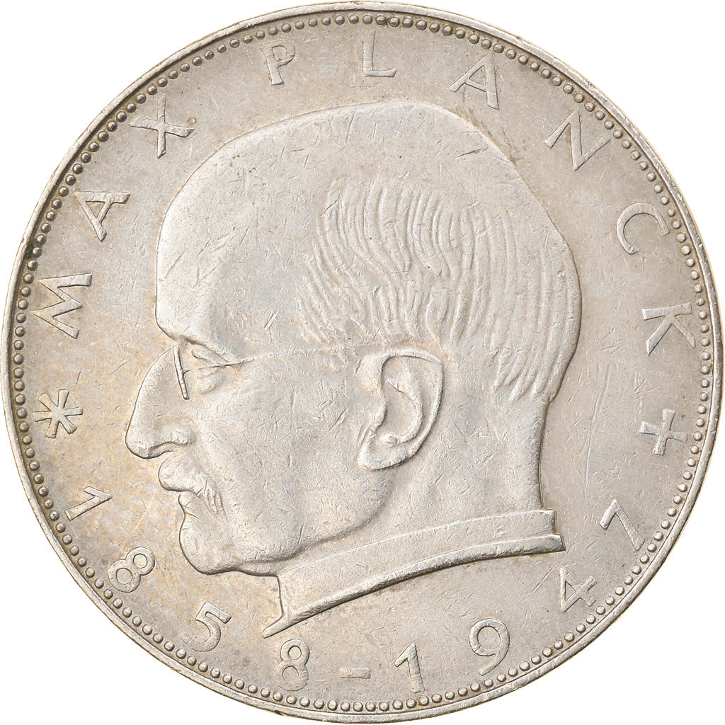 Moneta, GERMANIA - REPUBBLICA FEDERALE, 2 Mark, 1965, Karlsruhe, BB