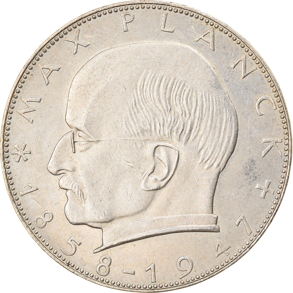 Coin, GERMANY - FEDERAL REPUBLIC, 2 Mark, 1971, Hambourg, EF(40-45)