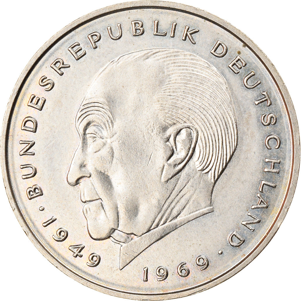 Coin, GERMANY - FEDERAL REPUBLIC, 2 Mark, 1982, Munich, AU(55-58), Copper-Nickel