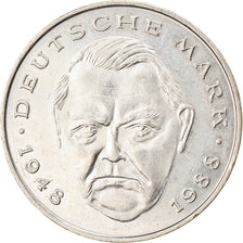 Coin, GERMANY - FEDERAL REPUBLIC, 2 Mark, 1988, Munich, AU(55-58), Copper-Nickel