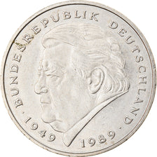 Coin, GERMANY - FEDERAL REPUBLIC, 2 Mark, 1991, Karlsruhe, EF(40-45)