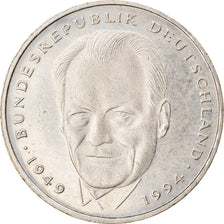 Coin, GERMANY - FEDERAL REPUBLIC, 2 Mark, 1994, Stuttgart, AU(55-58)