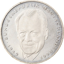 Coin, GERMANY - FEDERAL REPUBLIC, 2 Mark, 1994, Hambourg, AU(55-58)