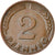 Moneta, GERMANIA - REPUBBLICA FEDERALE, 2 Pfennig, 1966, Karlsruhe, BB, Bronzo