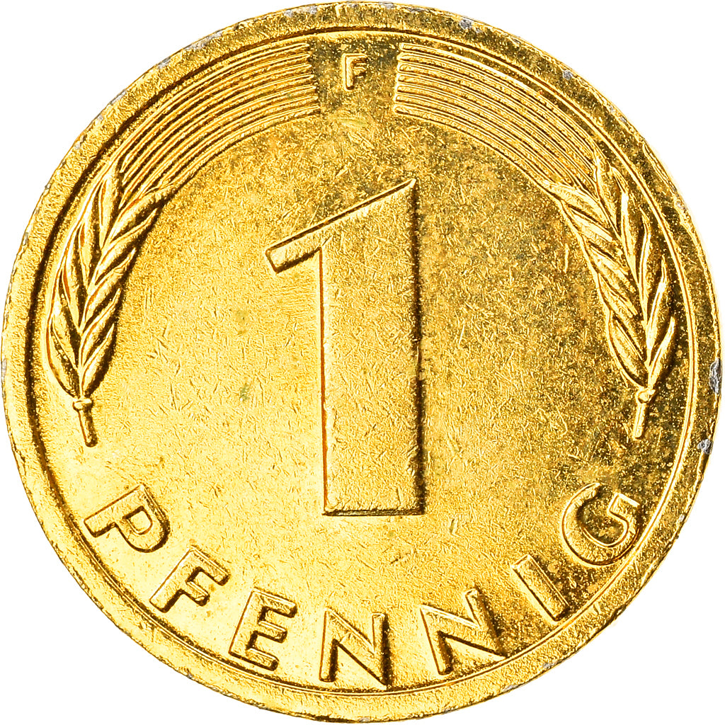 Monnaie, République fédérale allemande, Pfennig, 1978, Stuttgart, golden