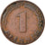 Monnaie, République fédérale allemande, Pfennig, 1949, Stuttgart, TTB, Copper