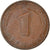 Monnaie, République fédérale allemande, Pfennig, 1975, Hambourg, TTB, Copper